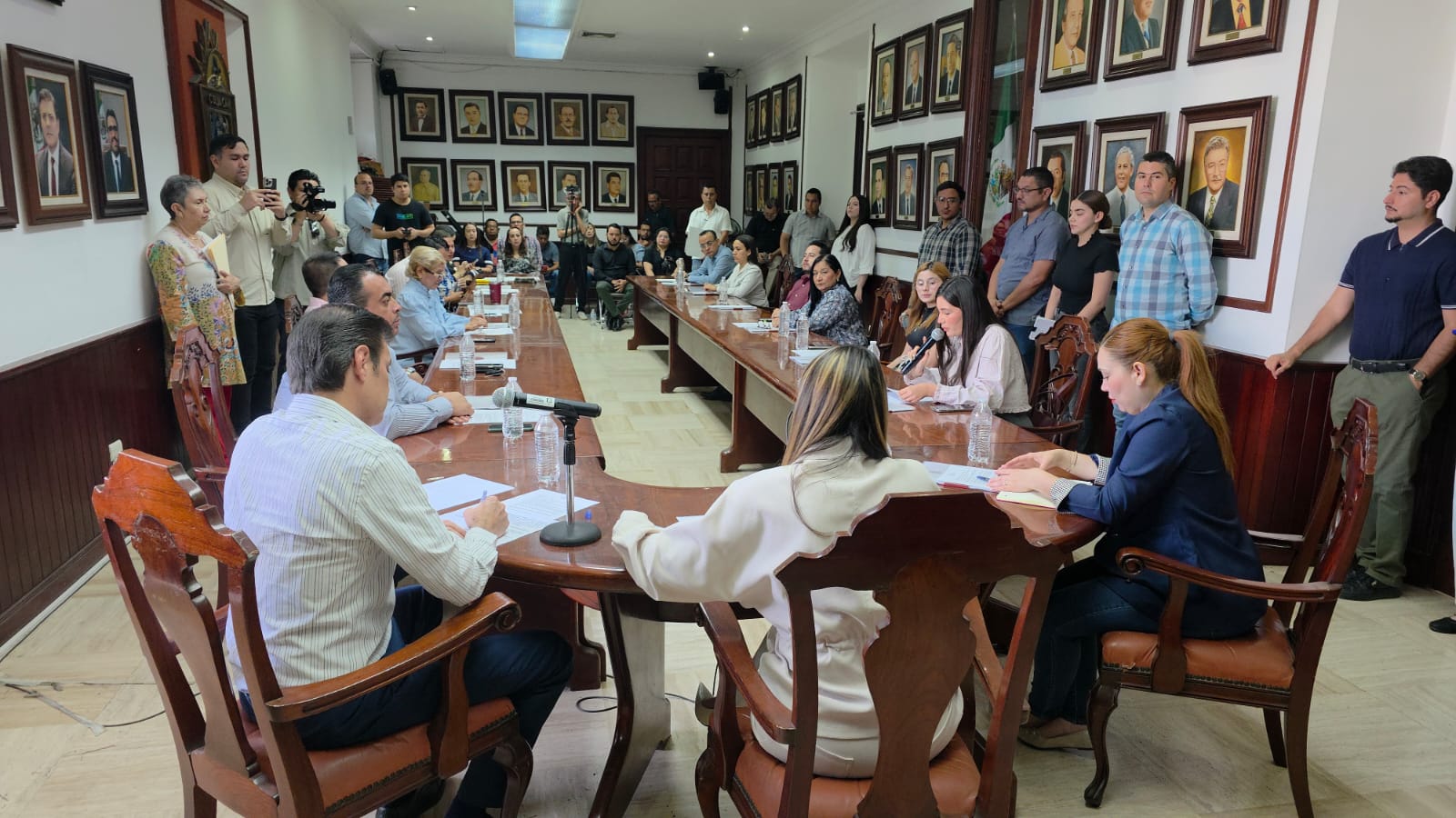 Sesión ordinaria de Cabildo del Ayuntamiento de Culiacán