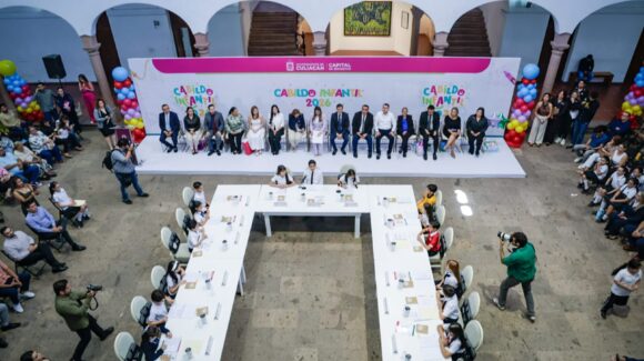 Venimos a alzar la voz por la cultura de la paz, queremos ayudar a construir un Culiacán donde la paz no sea solo una palabra: Celebran Cabildo Infantil