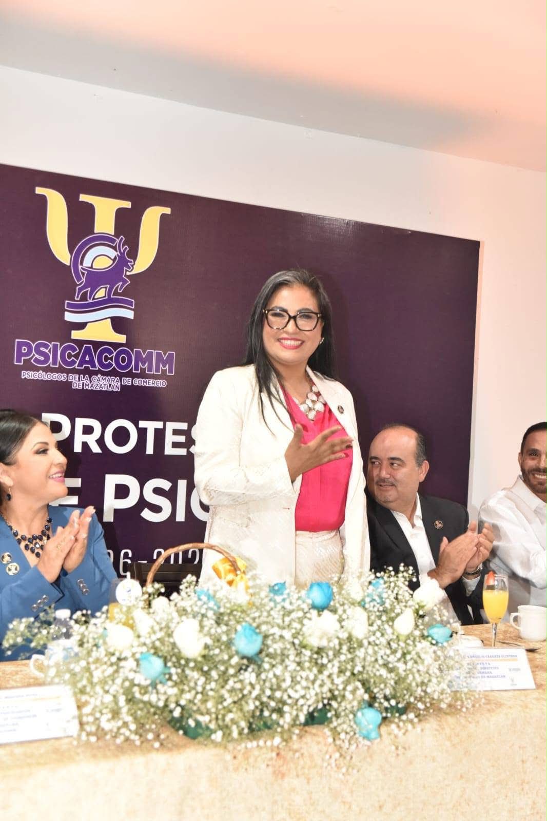 Nace PSICACOMM en Mazatlán, Sinaloa; psicólogos toman protesta y hacen historia dentro de la Cámara de Comercio