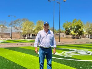Canchas nuevas en El Fuerte