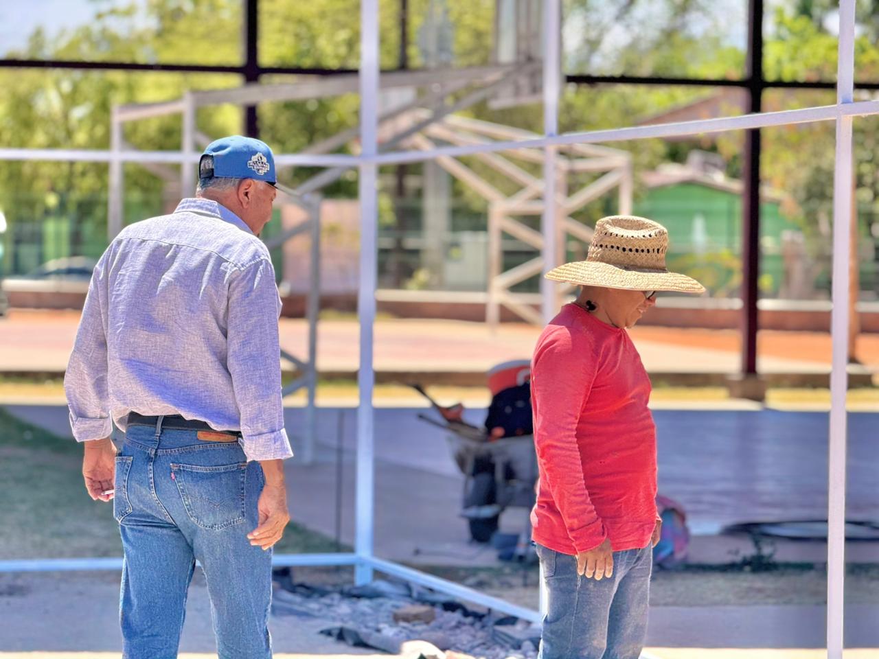 Canchas nuevas en El Fuerte