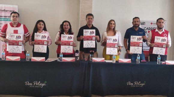 Anuncia Cruz Roja Mazatlán, Sinaloa, la segunda edición de la Carrera Roja 2k, 5k y 10k
