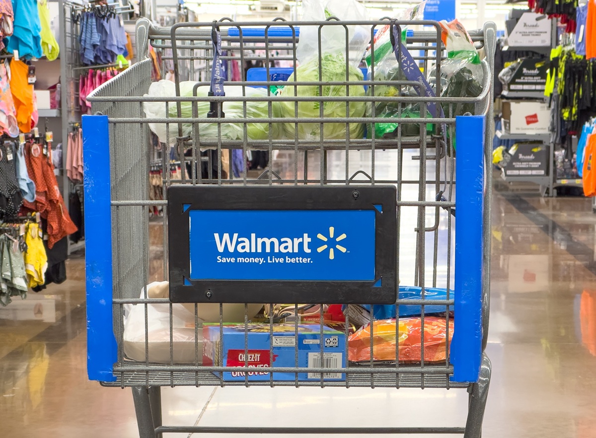 Carrito de super Walmart