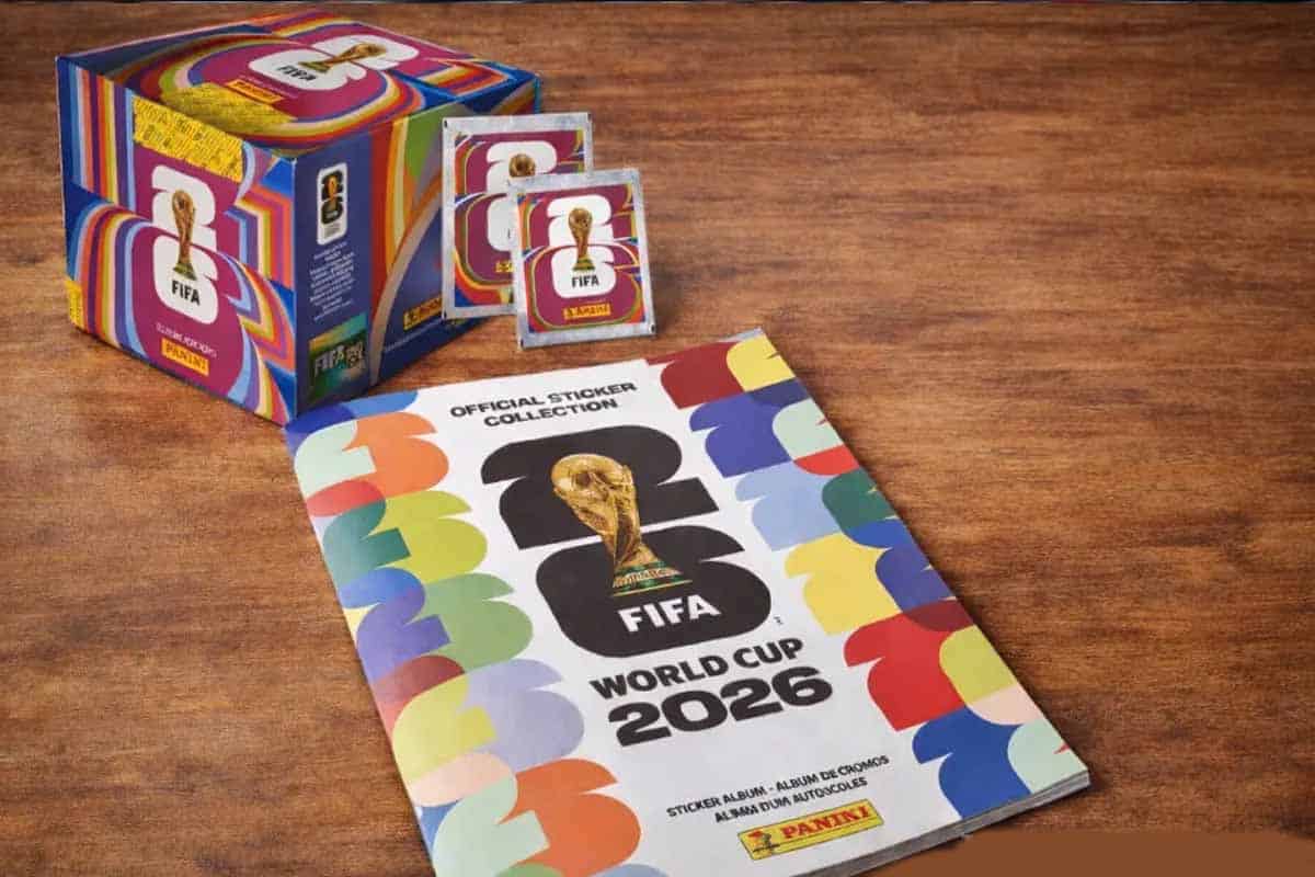 Cartitas y álbum del Mundial 2026 de Panini