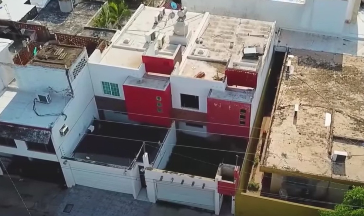 Casa en Culiacán, donde detuvieron a 'El Mochomo'