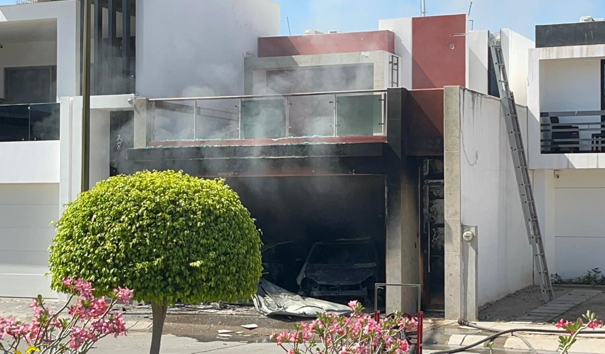 irotean y queman una vivienda en Santa Fe al norte de Culiacán