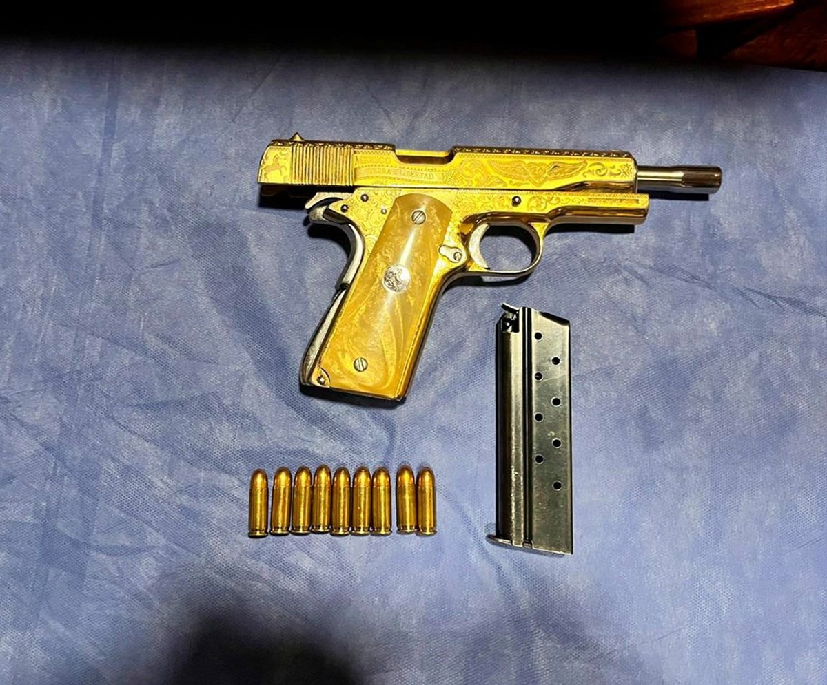 Cateos en Chiapas. Armas aseguradas