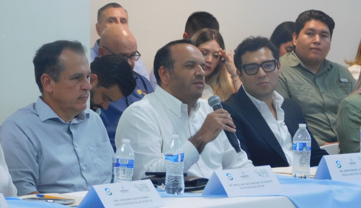 Ceapas y Coepriss firman convenio para garantizar calidad del agua de uso doméstico