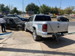 Choque en Guasave