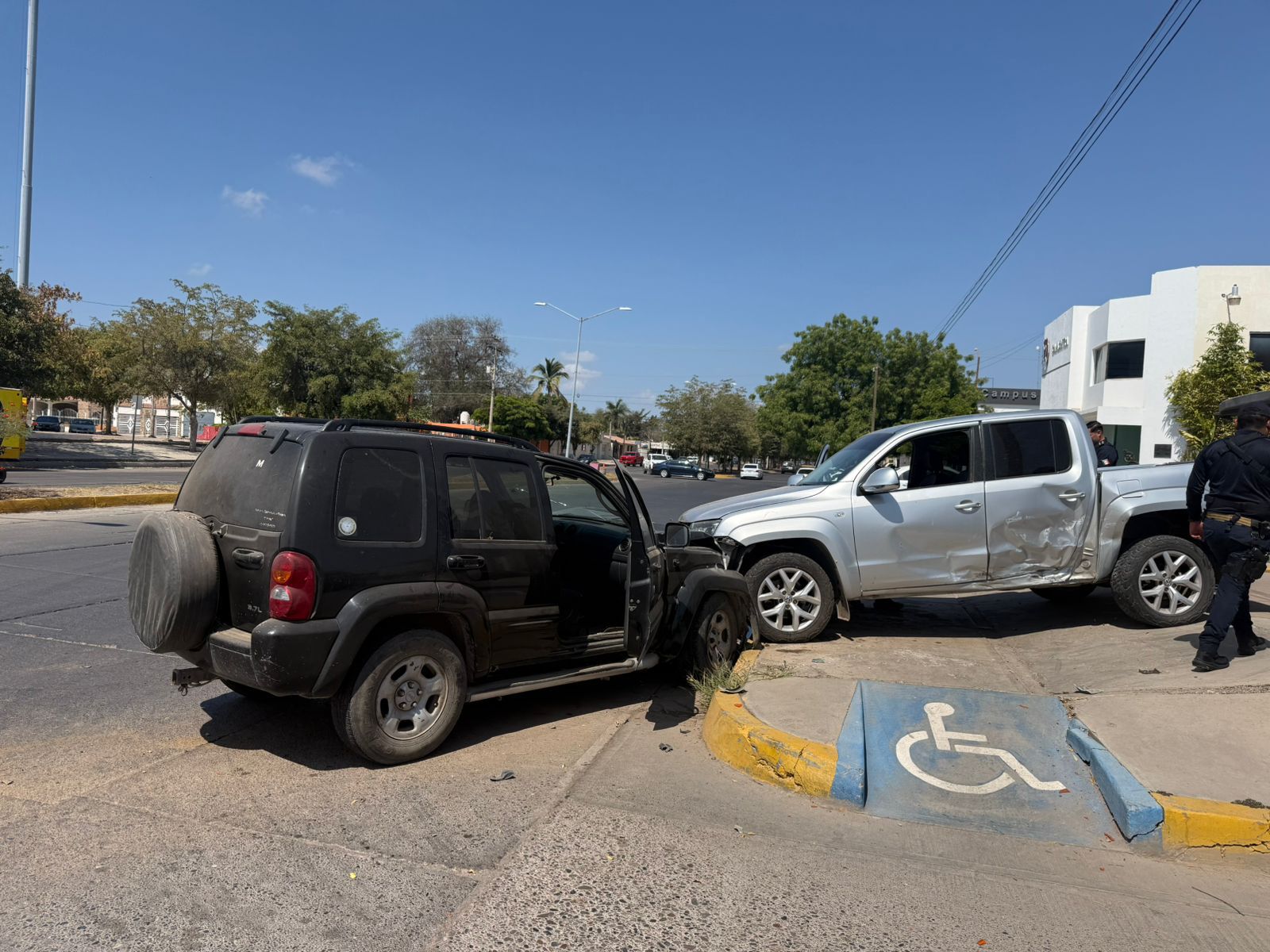Choque en Guasave