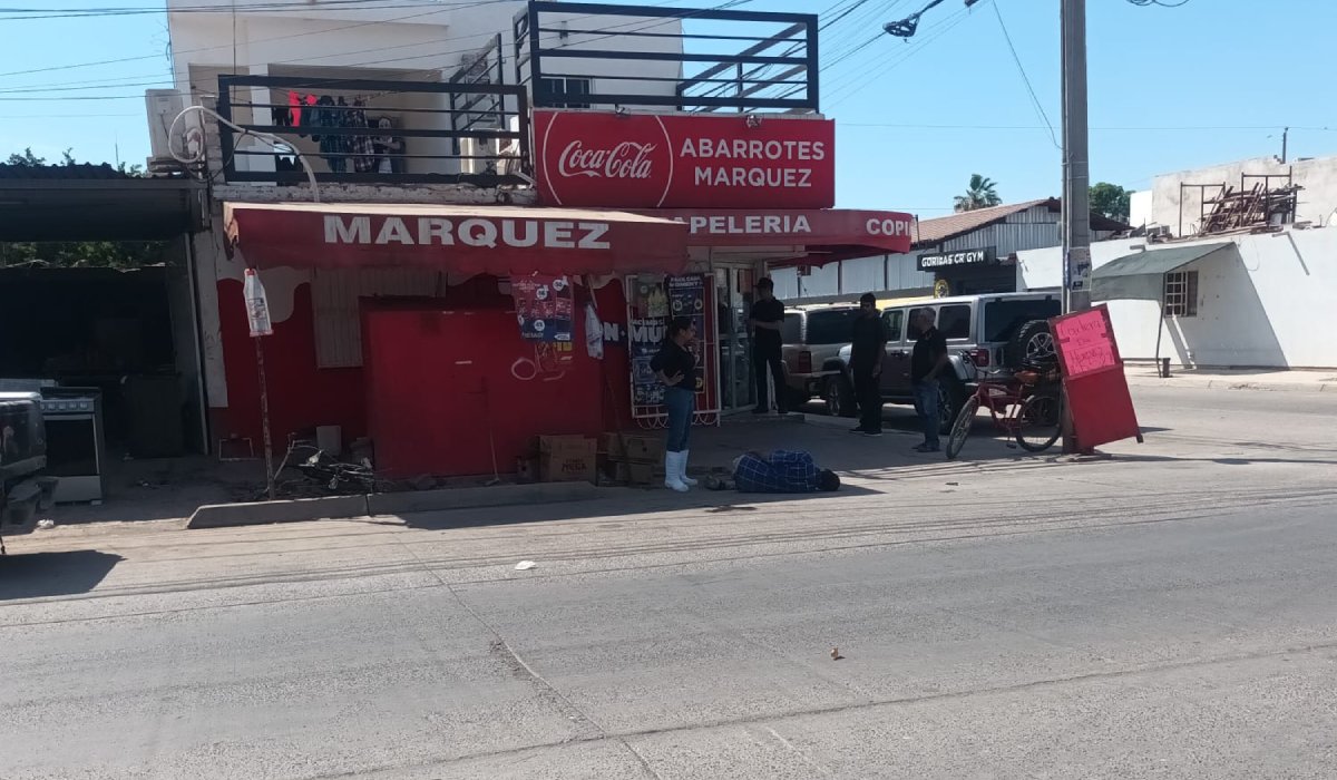 Ciclista arrollado en Los Mochis, Sin.