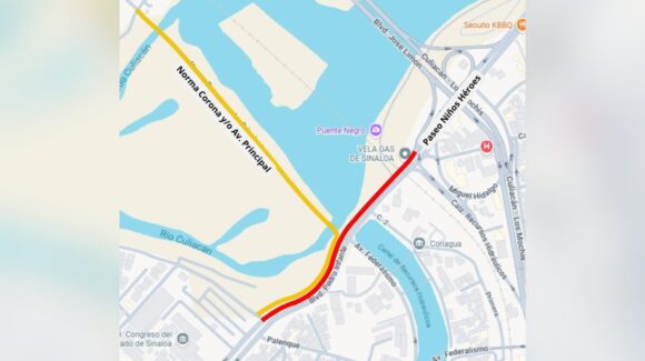 Habrá cierre de vialidades en Culiacán por construcción del Puente Pedro Infante – Malecón Margen Izquierdo; consulta