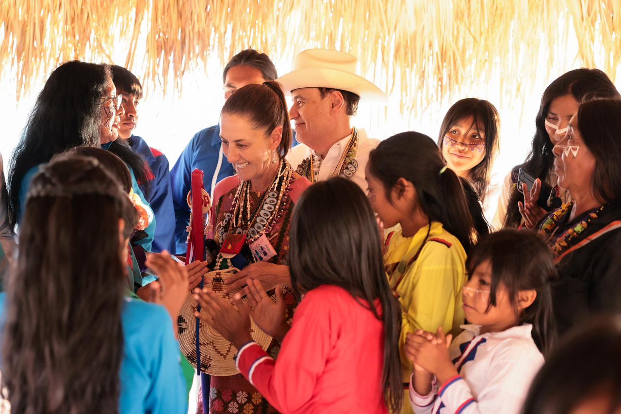 Claudia Sheinbaum inaugura Acueducto Seri en Sonora