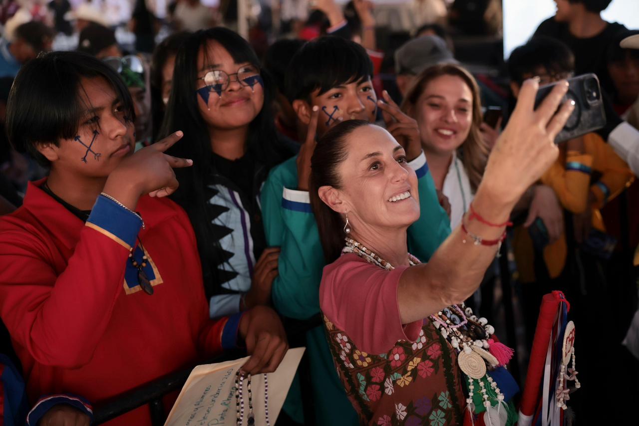 Claudia Sheinbaum inaugura Acueducto Seri en Sonora