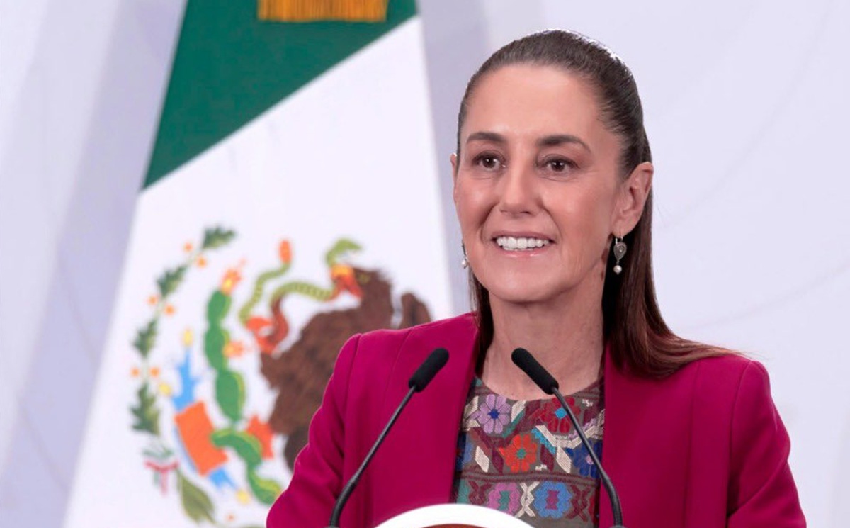 Claudia Sheinbaum en conferencia 'mañanera'
