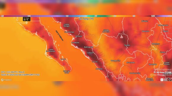 Pronóstico del Clima para hoy 8 de mayo: Onda de calor se mantendrá sobre Sinaloa, sin probabilidad de lluvia