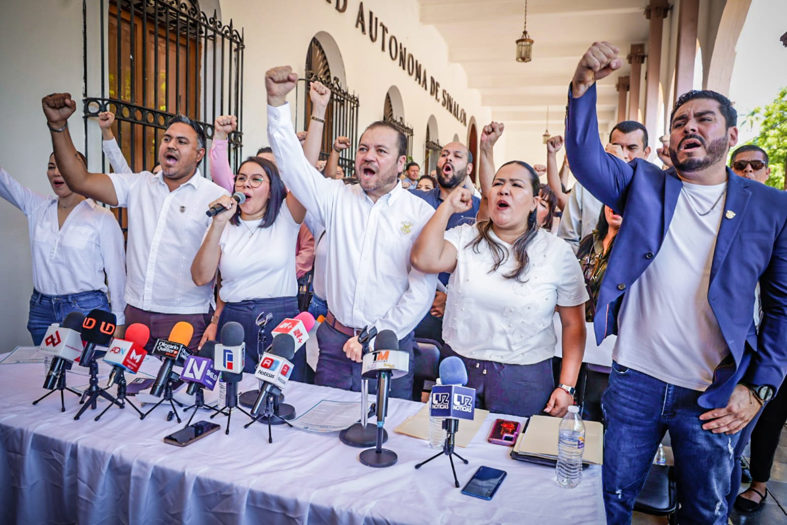 Integrantes de la Comunidad Participante del Bien Hacer alzaron la voz ante las complicaciones económicas de la UAS