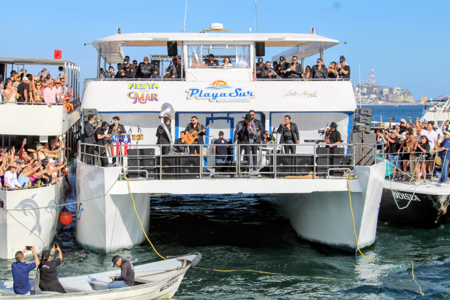 Concierto en el mar de Luis Ángel El Flaco en Mazatlán