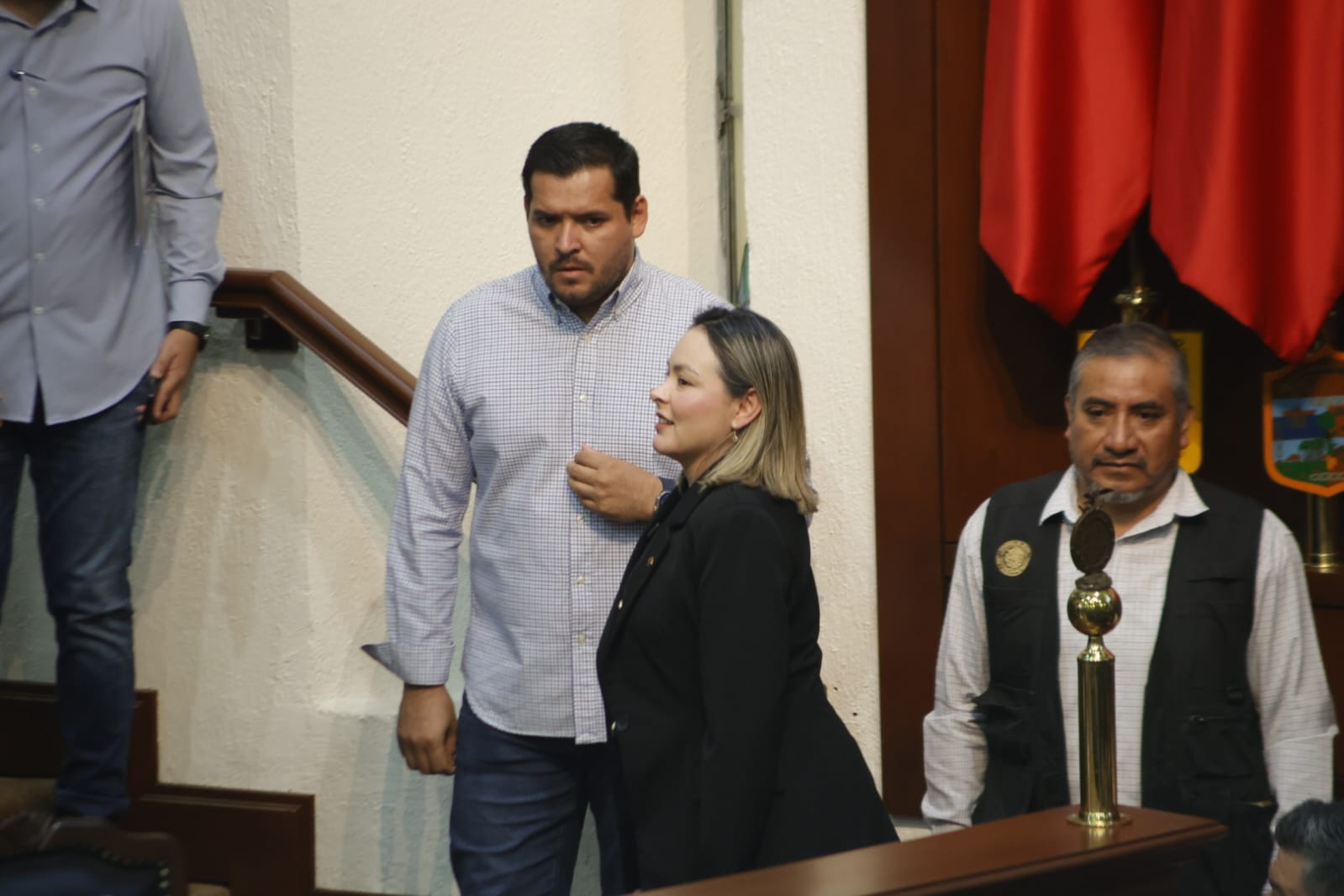 Yeraldine Bonilla Valverde toma protesta como gobernadora interina de Sinaloa