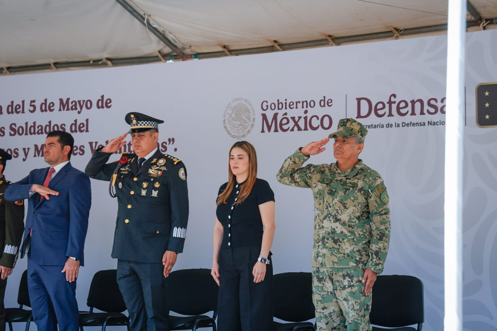 Ceremonia Conmemorativa al *"CLXIV Aniversario de la Batalla de Puebla del 5 de Mayo de 1862"