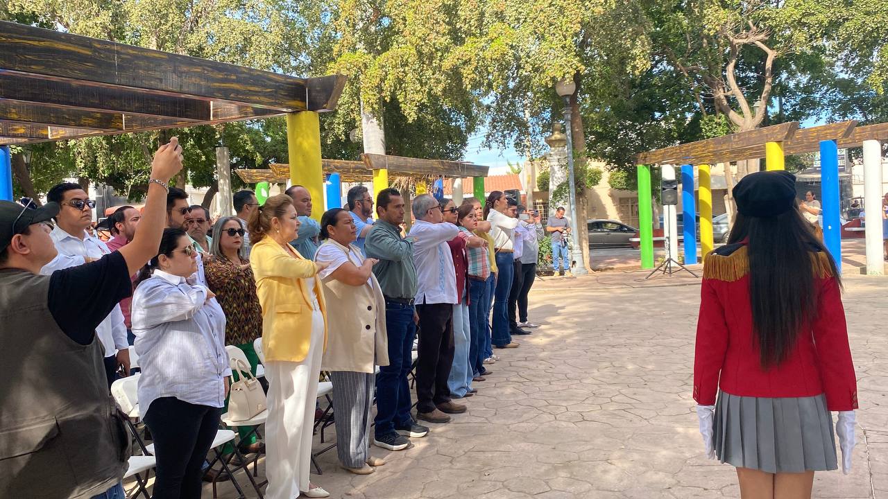 Autoridades municipales conmemoraron el 431 aniversario de la Fundación de Guasave