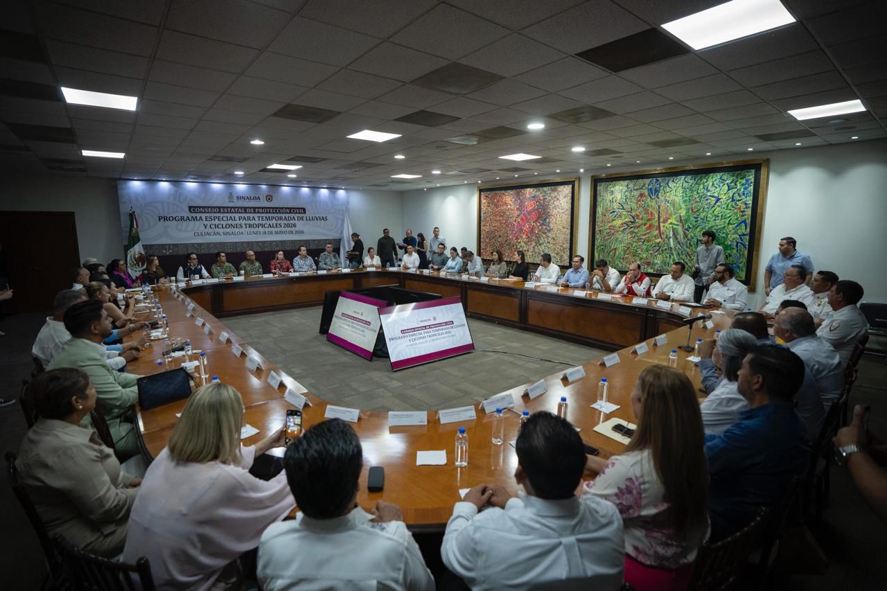 Sesión del Consejo Estatal de Protección Civil