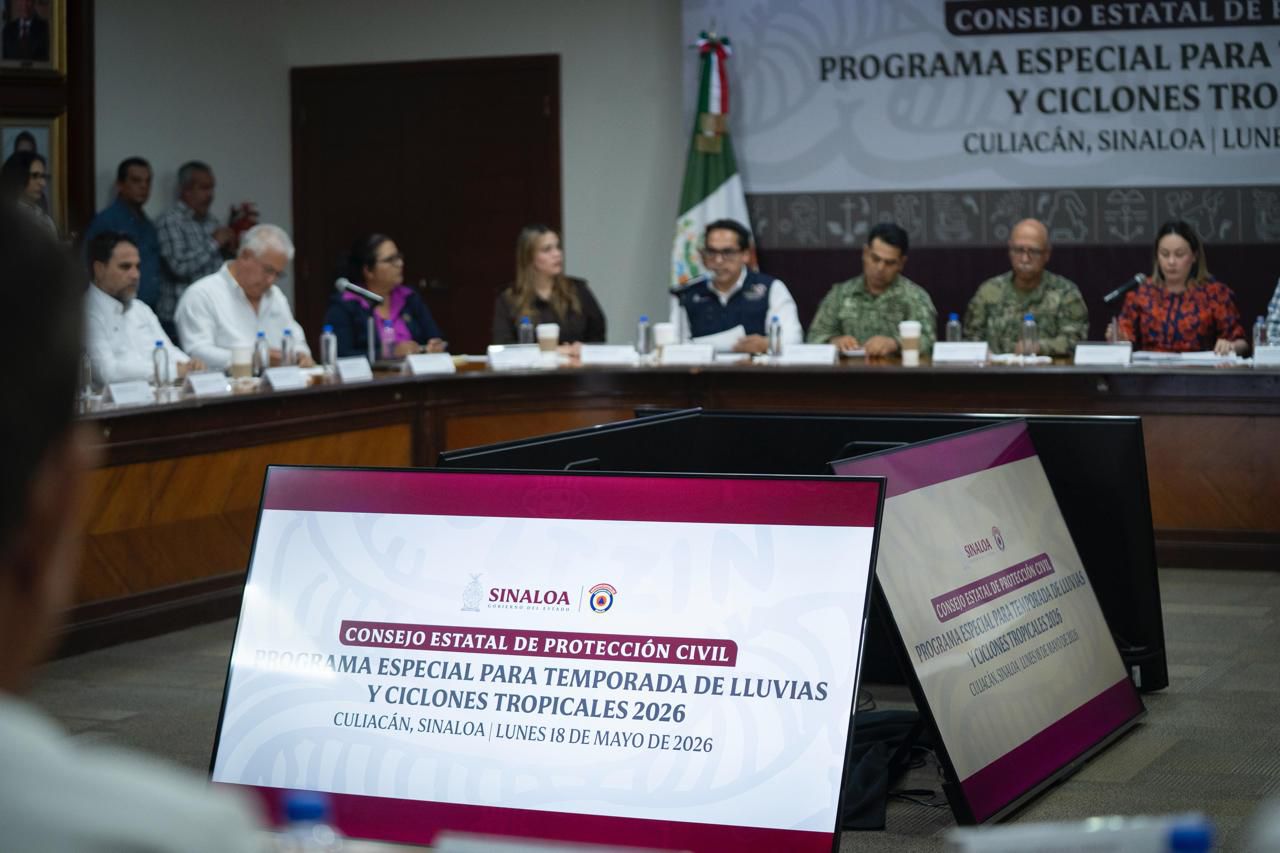 Sesión del Consejo Estatal de Protección Civil