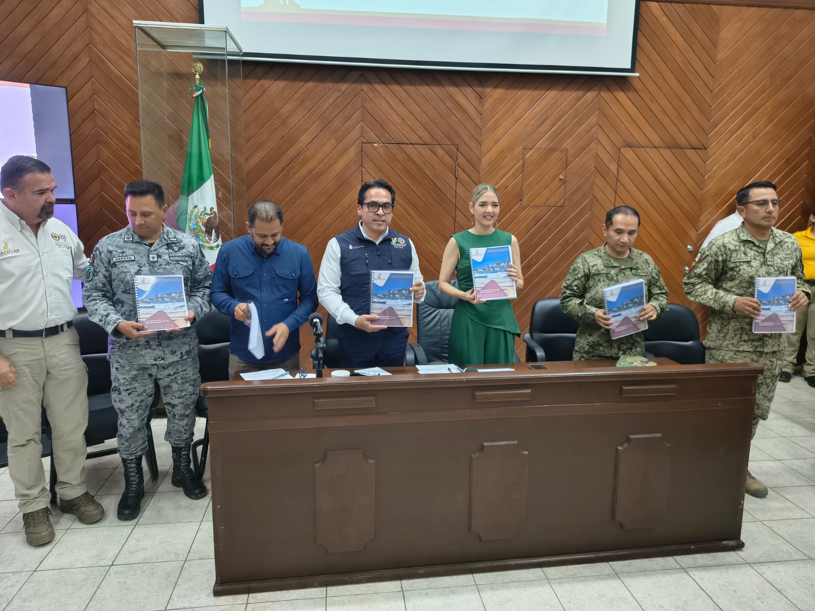 Consejo Municipal de Protección Civil en Mazatlán