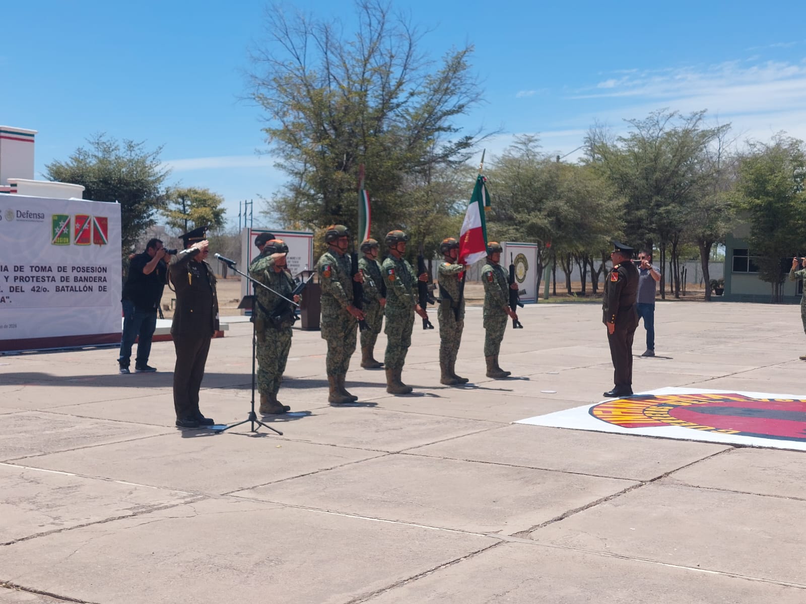 42 Batallón de Infantería en Guamúchil