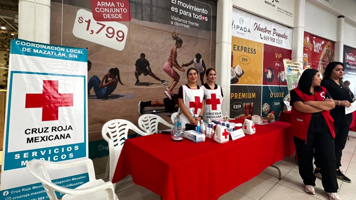 cruz roja mazatlan impulsa capacitacion en rcp elementos
