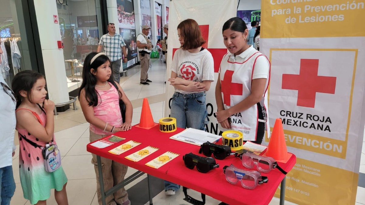 Cruz Roja Mazatlán invita a la Expo Feria de la Salud 2026