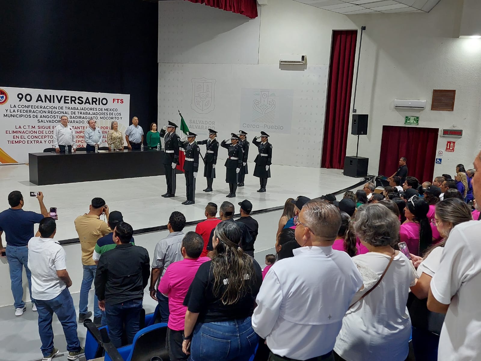 CTM en la región del Évora conmemoraron el Día del Trabajo en Salvador Alvarado