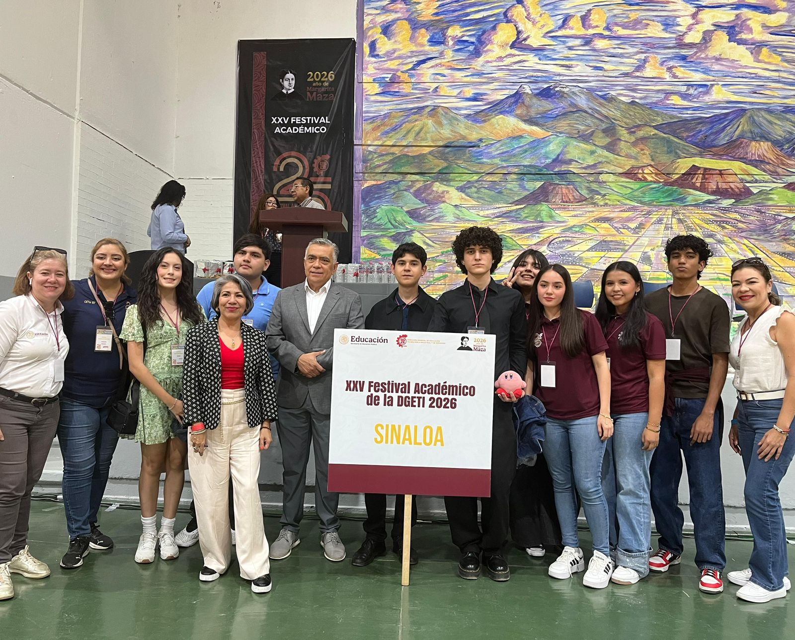 Delegación DGETI Sinaloa en el XXV Festival Académico Nacional de la DGETI