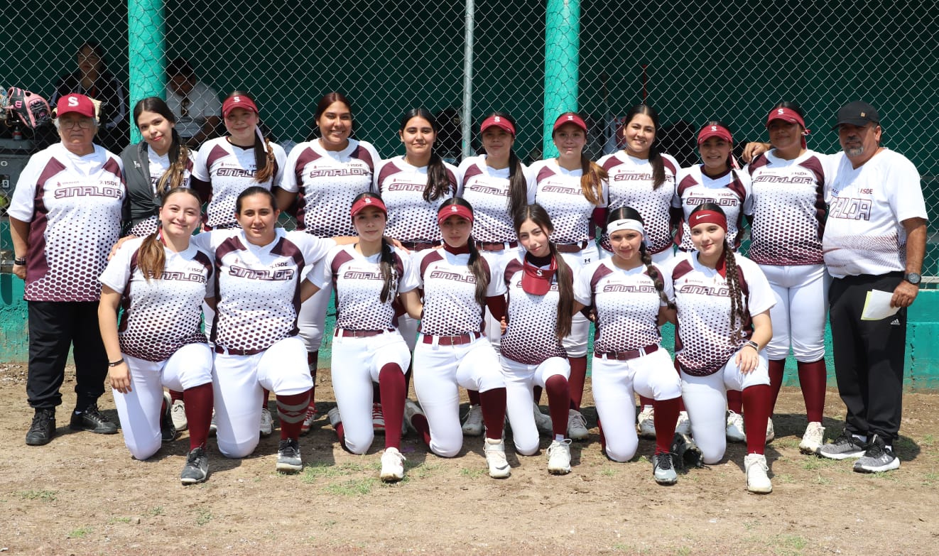 Delegación de Sinaloa Softbol de la Olimpiada Nacional Conade 2026