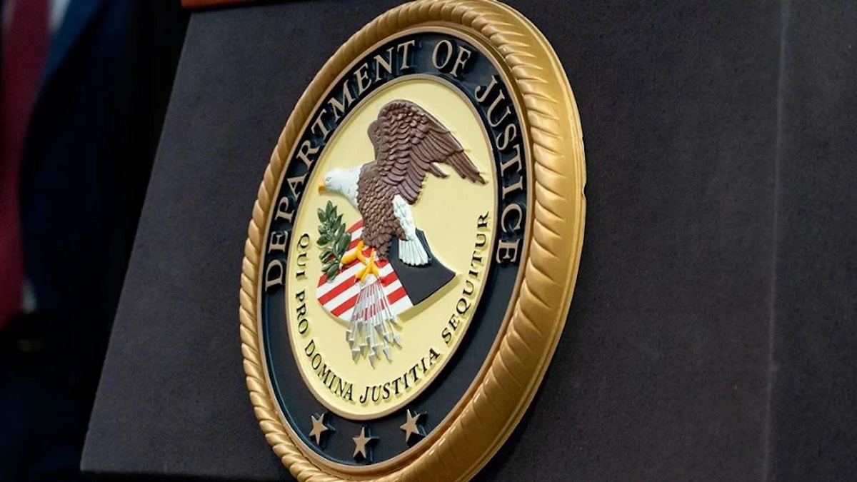 Logotipo del Departamento de Justicia