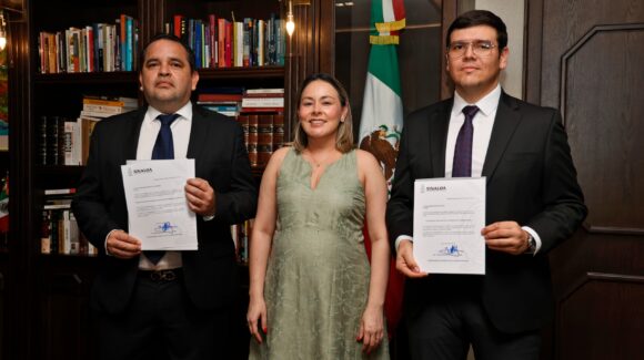Rinden protesta ante la gobernadora Yeraldine Bonilla los nuevos funcionarios en la SGG y el Despacho