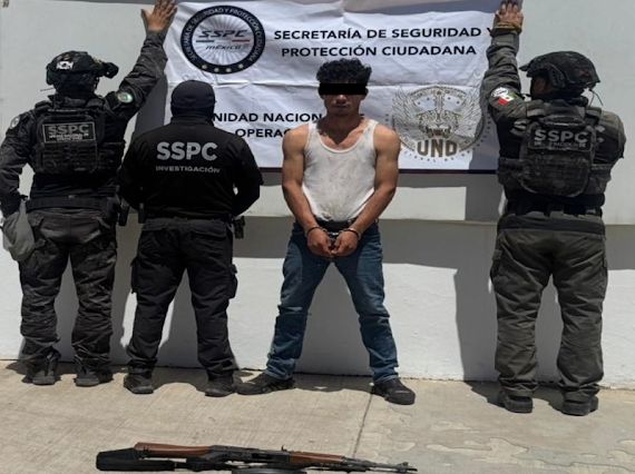 Detenido en Culiacán