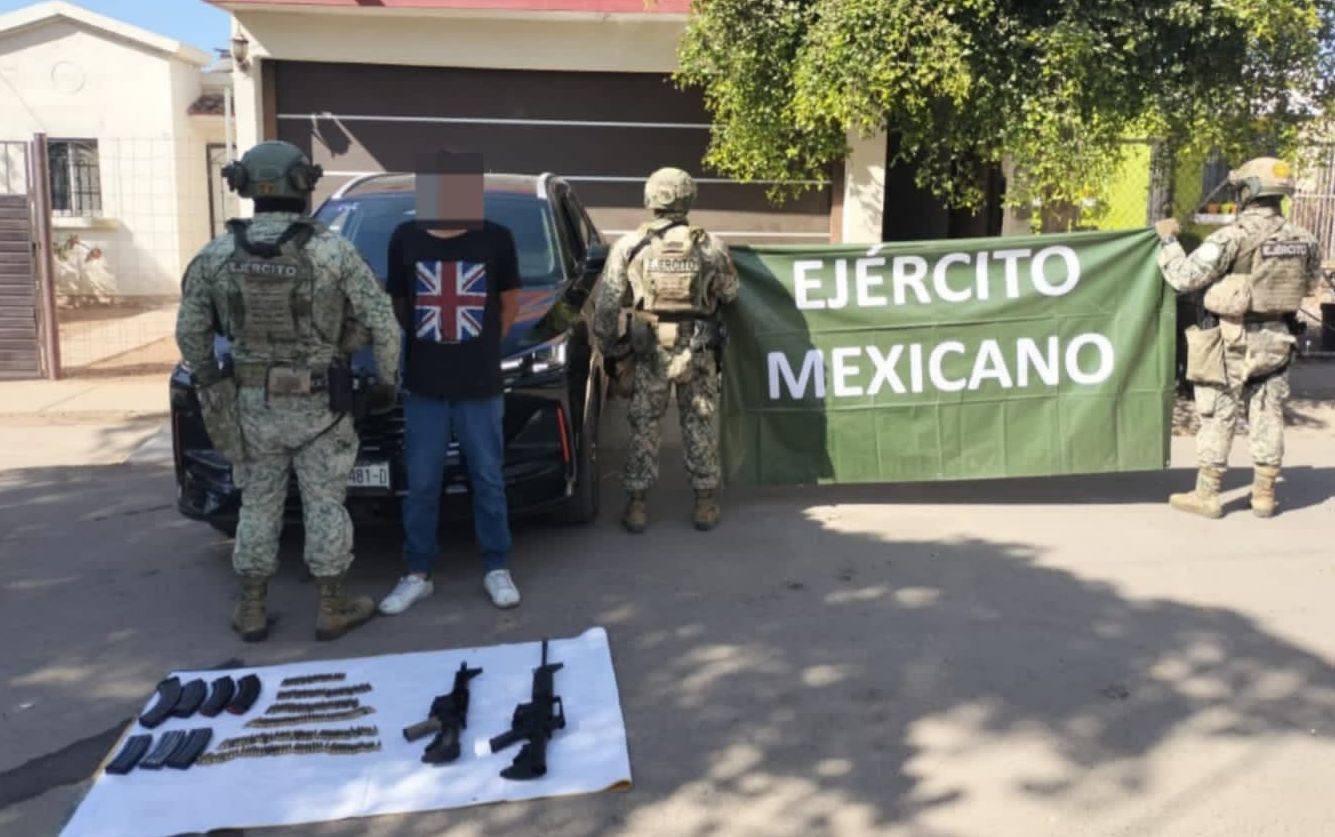 Detenido en Villa Bonita en Culiacán