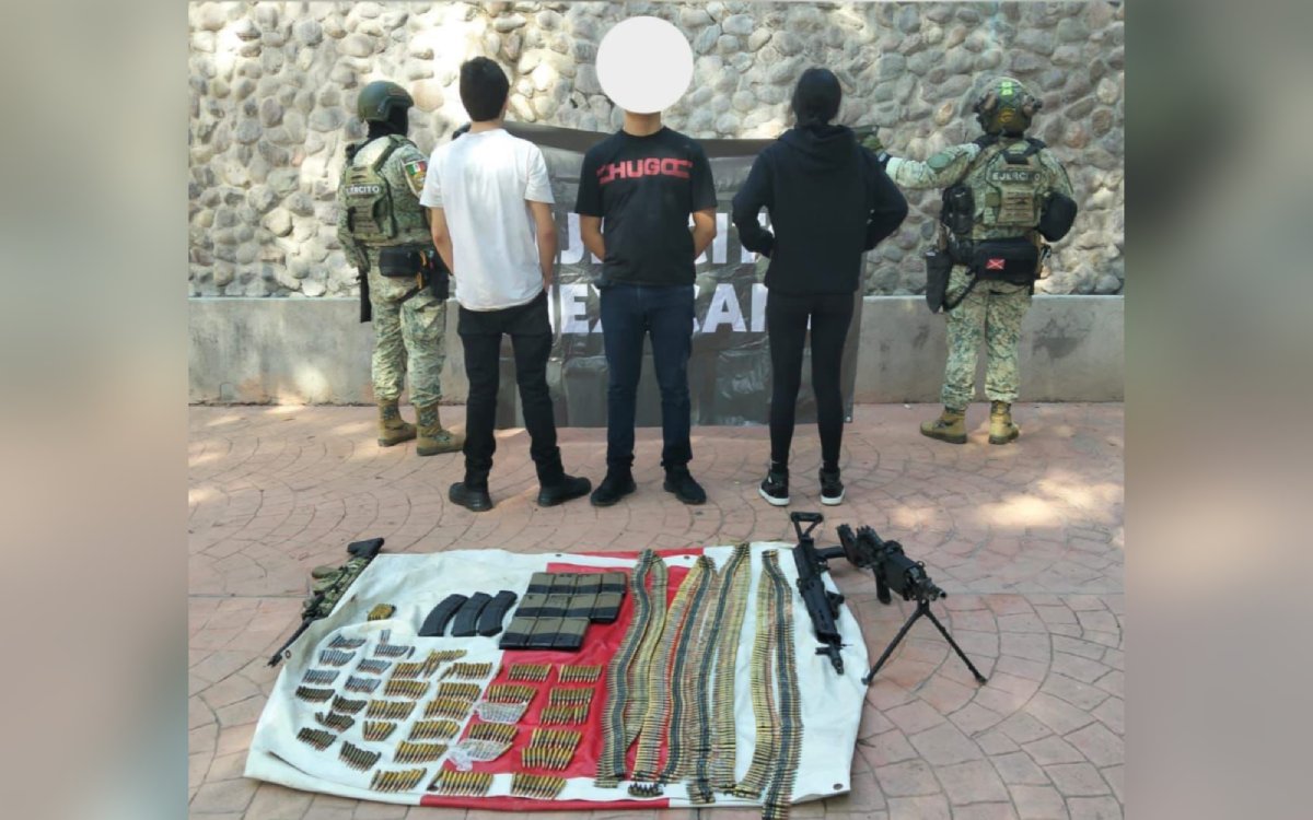 Detenidos con armas en El Walamito