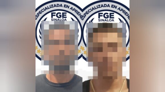 Detienen a dos hombres investigados por desaparición de una persona en Mazatlán, Sinaloa