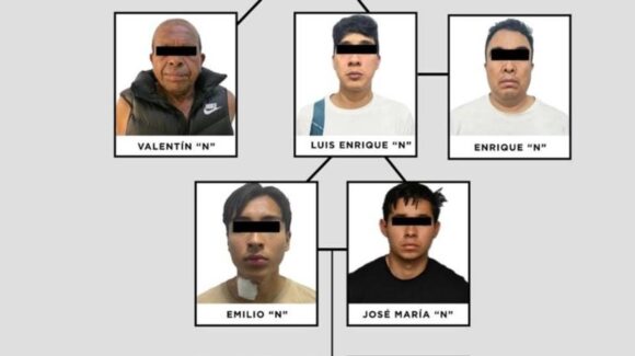 Detienen a cuatro presuntos integrantes de “Los Julios” y organización ACME en Edomex