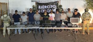 Detenidos en Infonavit Humaya en Culiacán