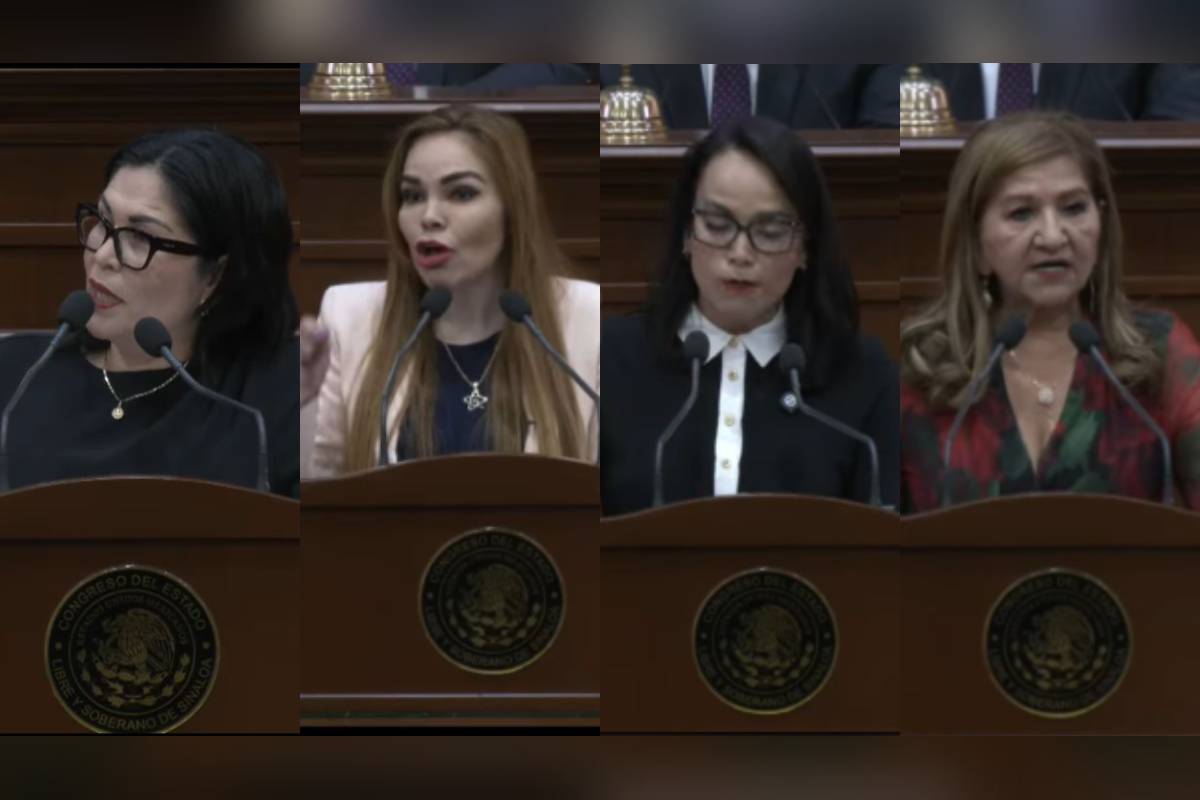 Diputadas del Congreso de Sinaloa