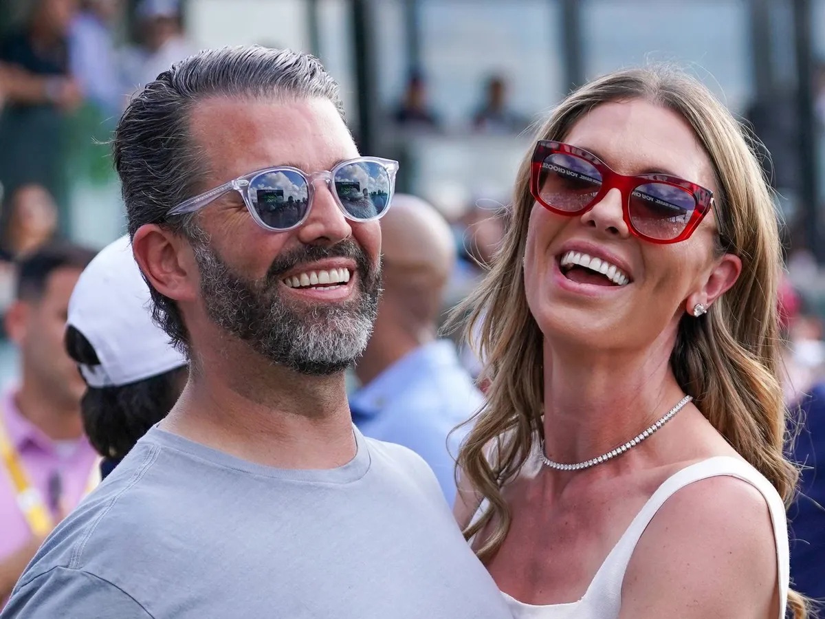 Donald Trump Jr. y Bettina Anderson