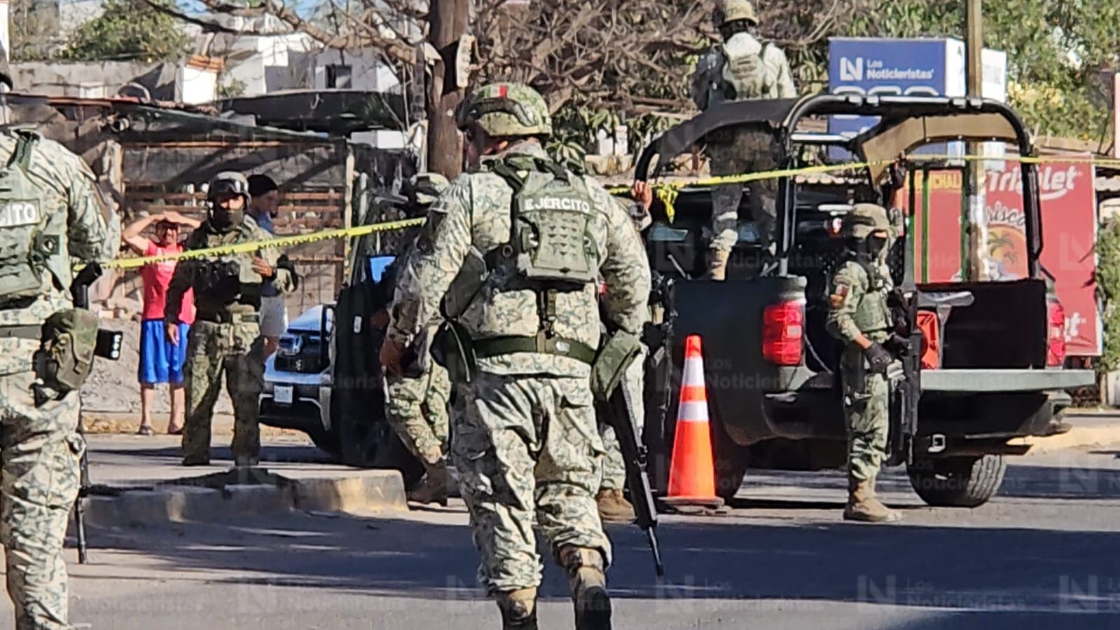 Dos hombres fueron asesinados en fraccionamiento Nueva Galicia, en Culiacán