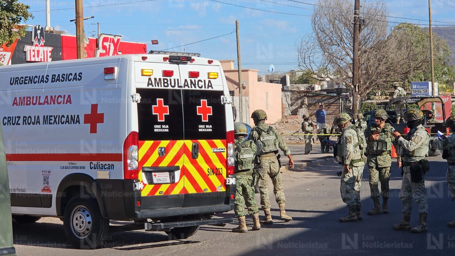 Dos hombres fueron asesinados en fraccionamiento Nueva Galicia, en Culiacán