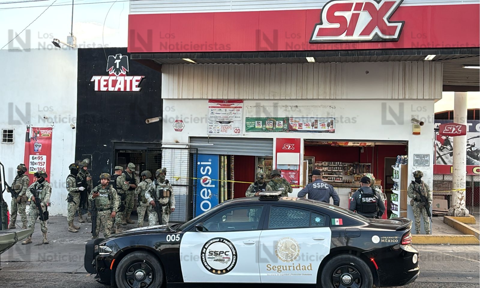 Ejecutan a despachador de expendio cervecero en Culiacán
