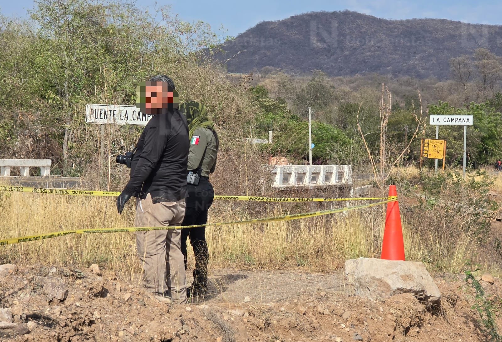 Localizan asesinado a un hombre en La Campana al norte de Culiacán