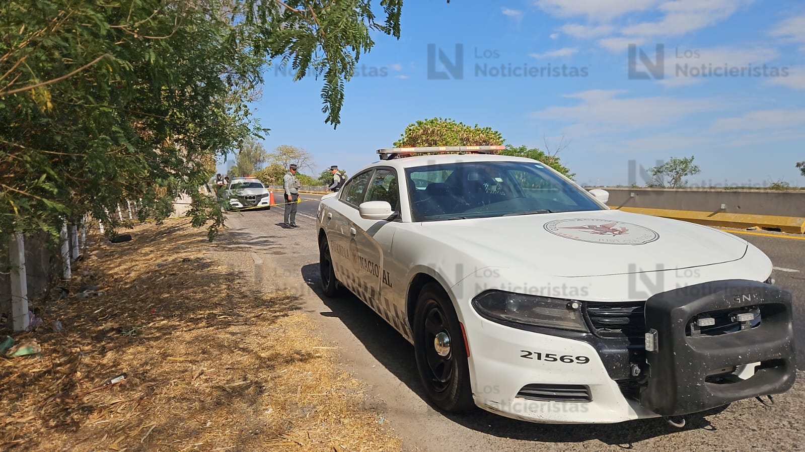 Ejecutado y con mensaje en la Autopista Benito Juárez La Costera