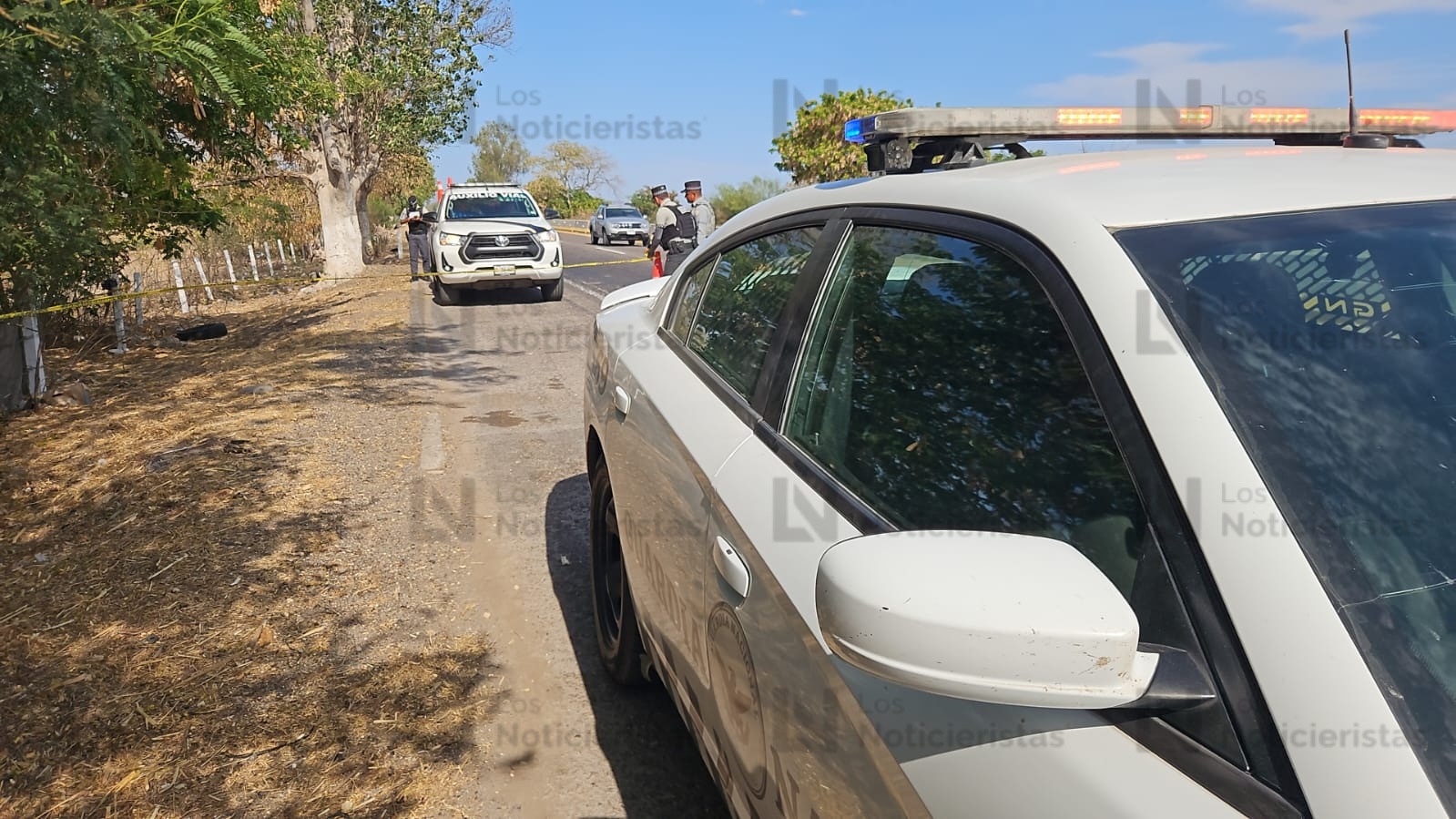 Ejecutado y con mensaje en la Autopista Benito Juárez La Costera